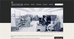 Desktop Screenshot of incotech.ro