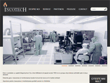 Tablet Screenshot of incotech.ro