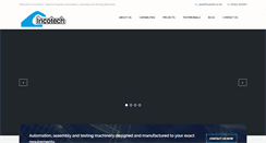 Desktop Screenshot of incotech.co.uk